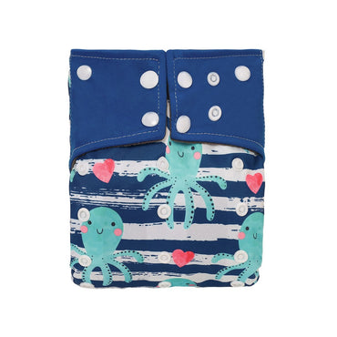 Pañal regular SF-NO33 Simfamily ajustable 3 a 15kg, con interior de carbón de bambú y doble riel