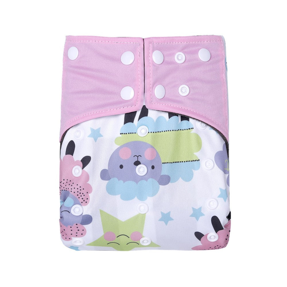 Pañal regular SF-NO4 Simfamily ajustable 3 a 15kg, con interior de carbón de bambú y doble riel